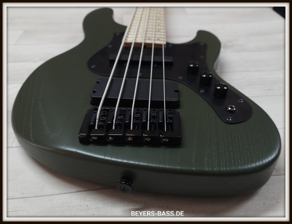 Preview: FGN J-Standard Mighty Jazz 5 Dark Evolution, Open Pore Olive Green